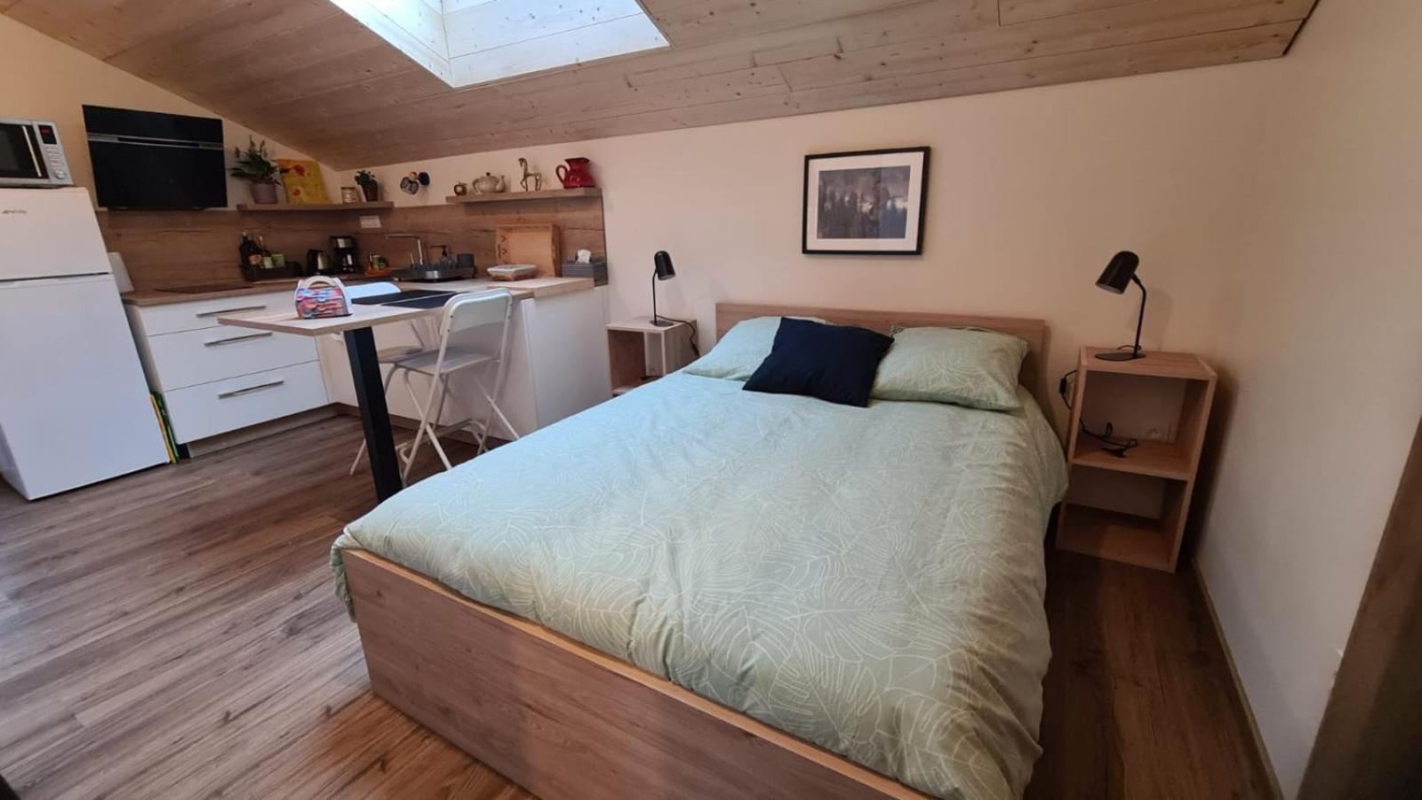 Apartamento Sous Le Saule Nods Exterior foto