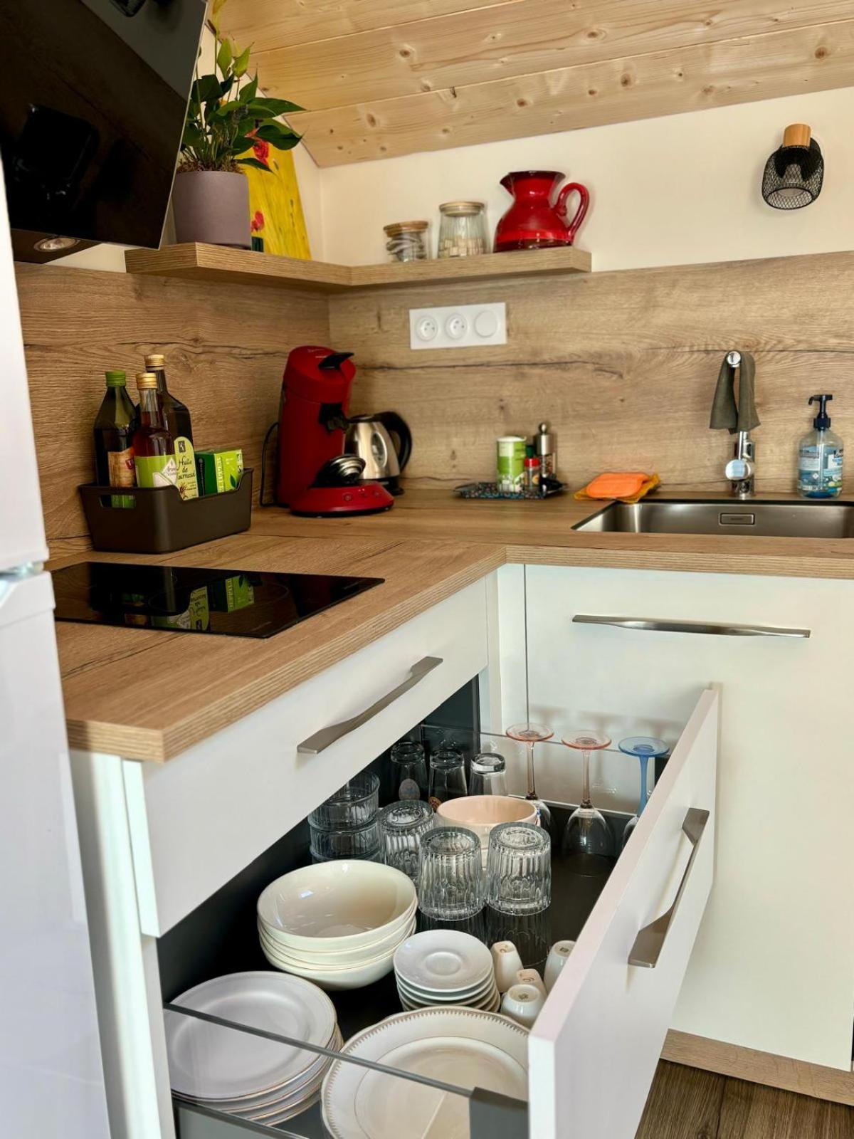 Apartamento Sous Le Saule Nods Exterior foto