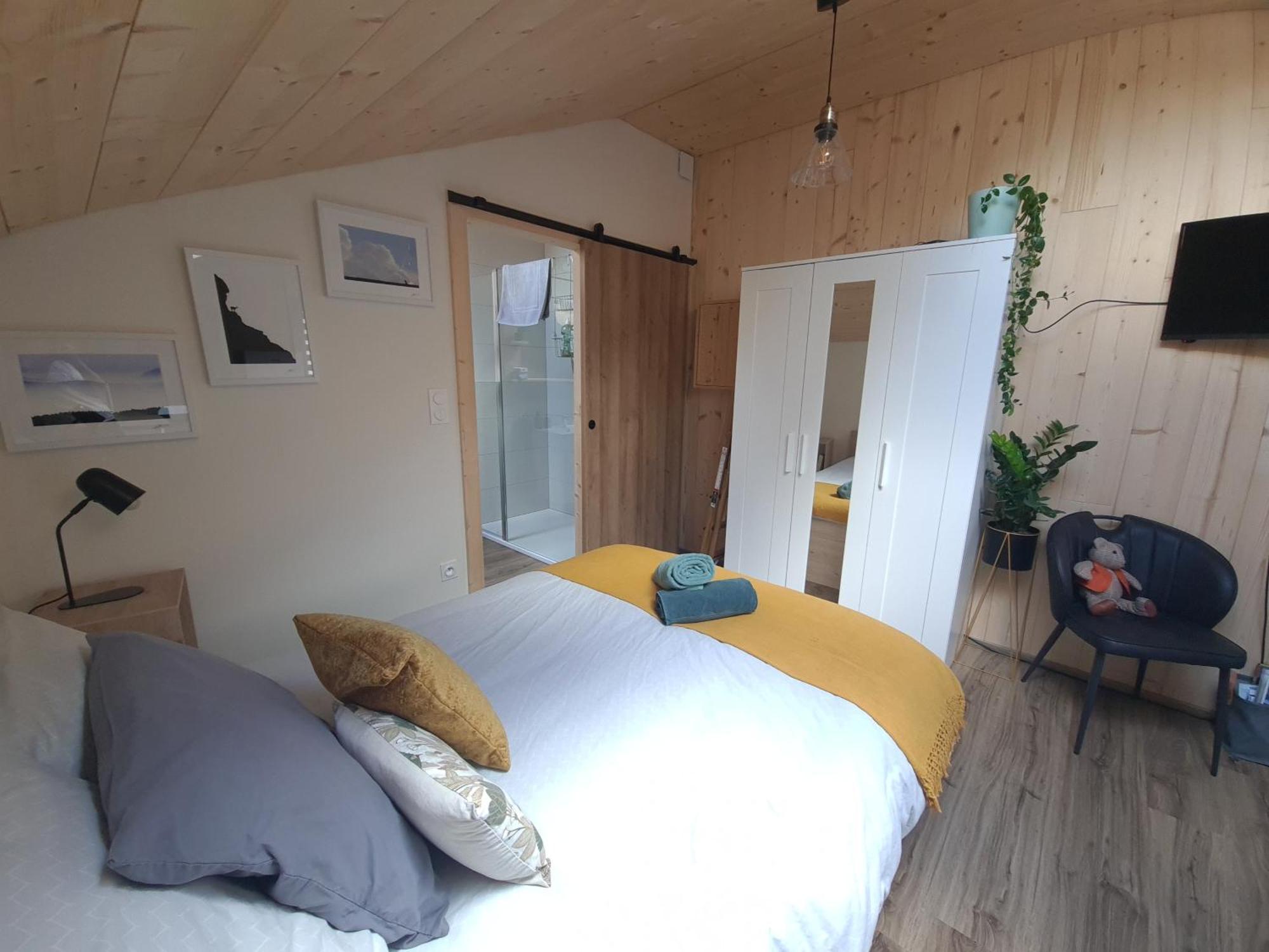Apartamento Sous Le Saule Nods Exterior foto